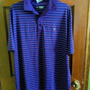 Callaway Golf Polo embroidered branding. Men's XL
